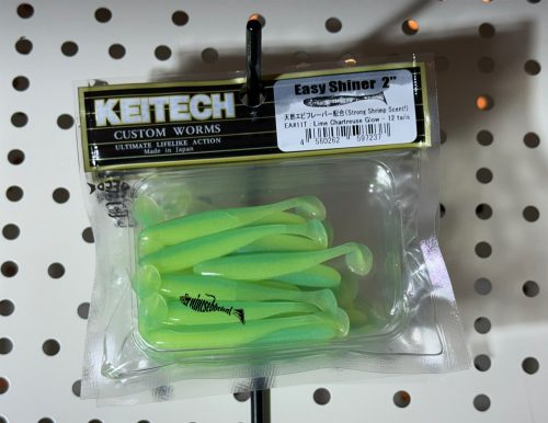 KEITECH EASY SHINER 2″ / EA#19T Electric Chart Shad