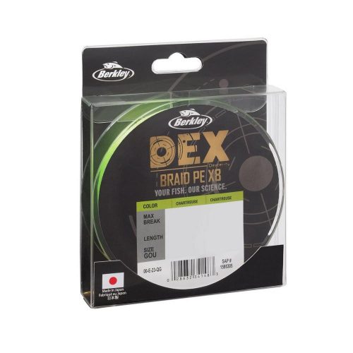  Berkley DEX x8 PE .06mm 150m 5.4kg Char