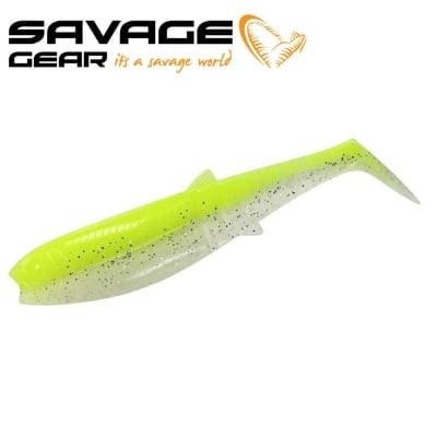 CANNIBAL SHAD 6.8CM Fluo Yellow Glow