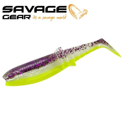 Cannibal Shad 8CM PURPLE GLITTER BOMB